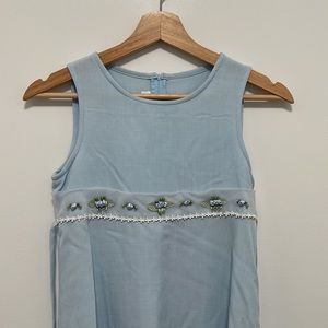 Blue dress